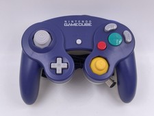Original Nintendo Gamecube Controller Lila / Transparent DOL-003 GC