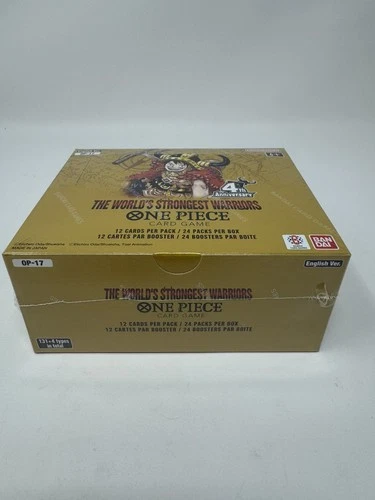 One Piece - The World's Strongest Warriors - OP-17 Booster Box English - SEALED