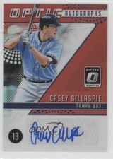 2018 Panini Donruss Optic Red Prizm 2/25 Casey Gillaspie #OA-CG Auto a3q