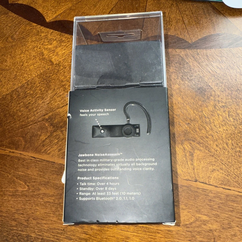 Jawbone Bluetooth Headset -- Noise Assassin JB203 NEW IN BOX - Image 4 of 4