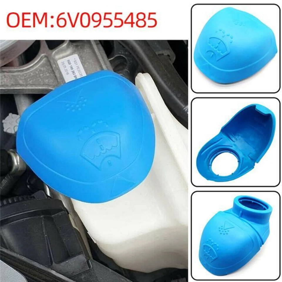 Funnel Windshield Washer Fluid Tank Reservoir Cover Lid Repair Kit For Skoda - Image 4 of 4