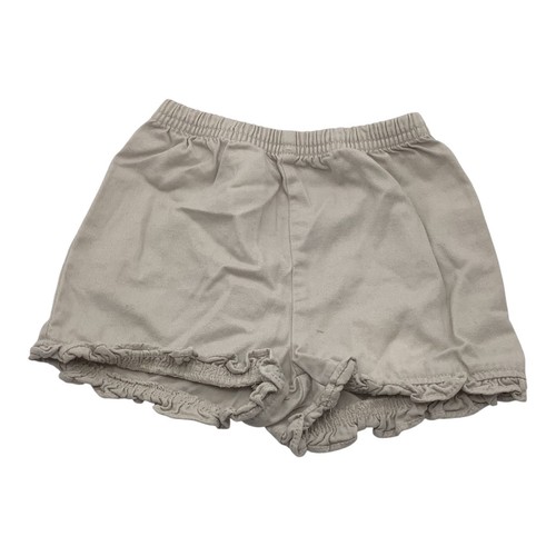 Pantaloncini Circo bambina cotone kaki con elastico in vita orlo arricciato taglia 24M - Foto 2 di 6