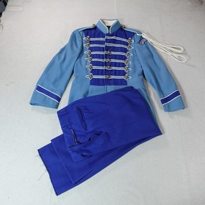 Vintage Napolionic Steampunk Uniform Youth 16 Blue Jacket Pant Suncrest HS 30x28