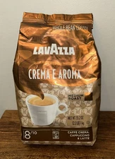 1 Lavazza Crema E Aroma Medium Roast 8/10 - 2.2 Pounds Expires 4/30/2027