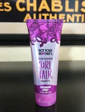 NOT YOUR MOTHER'S Bond Building Curl Talk Shampoo Travel Size 2 Oz NEW + GIFT!