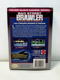 Bad Street Brawler (Nintendo NES, 1989) Cart, Box, Sleeve Authentic Tested