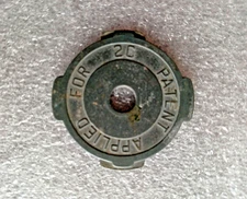 1950s Webster-Chicago Corporation Record Player Album Metal Adapter