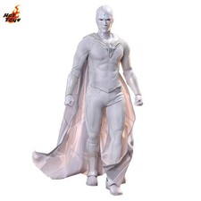 NEW Hot Toys TMS054 WandaVision (White Version) 1/6 Action Figure Model In Stock