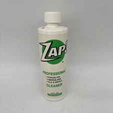 ZAP! Professional Cleaner  Tile Grout Porcelain Fiberglass 12oz NEW SEALED