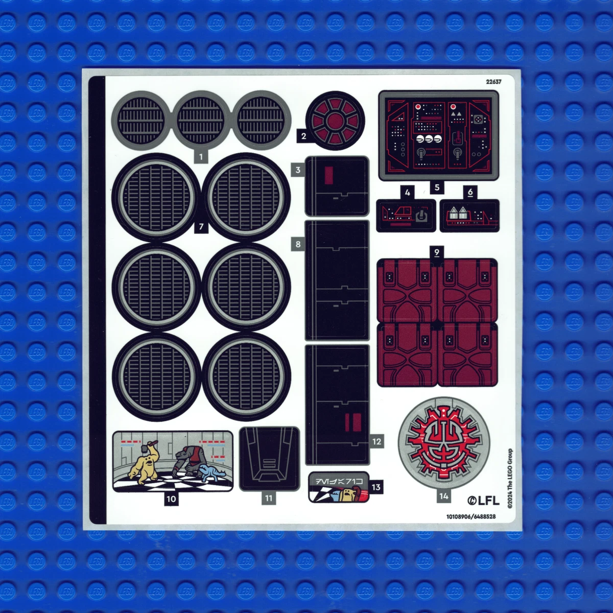 Star Wars LEGO (R) Stickers for sale | eBay