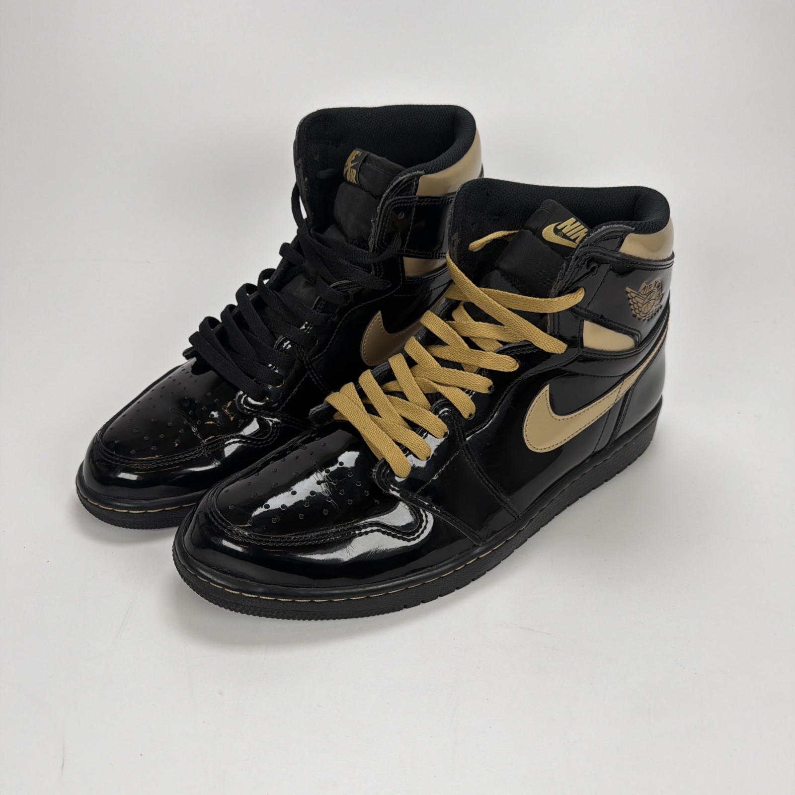 Size 13 - Air Jordan 1 Retro OG Black Metallic Gold