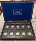 The Danbury Mint  The Complete Collection Of Peace Silver Dollars ~ Circulated