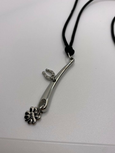 COLLANA DONNA MISS SIXTY CON CIONDOLO IN ACCIAIO E RASO M0214 NUOVO!! -20% OFF - Foto 3 di 3