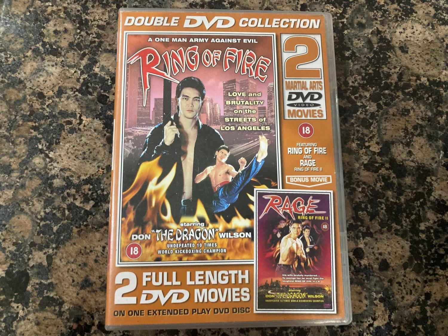 RING OF FIRE - RAGE DVD FREE SHIPPING