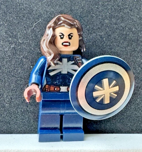 ⭐🦄 Captain Carter Minifigure Only - LEGO Marvel What If? #76201 Hydra Stomper