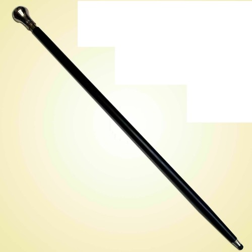 Walking Cane Stick Brass Handle Wooden Vintage Antique Head Victorian Gift Style - Picture 2 of 9