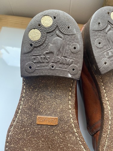 RARO stivale chukka vintage Von Lengerke & Antoine Chicago da uomo 11,5 USA Al Capone - Foto 18 di 24