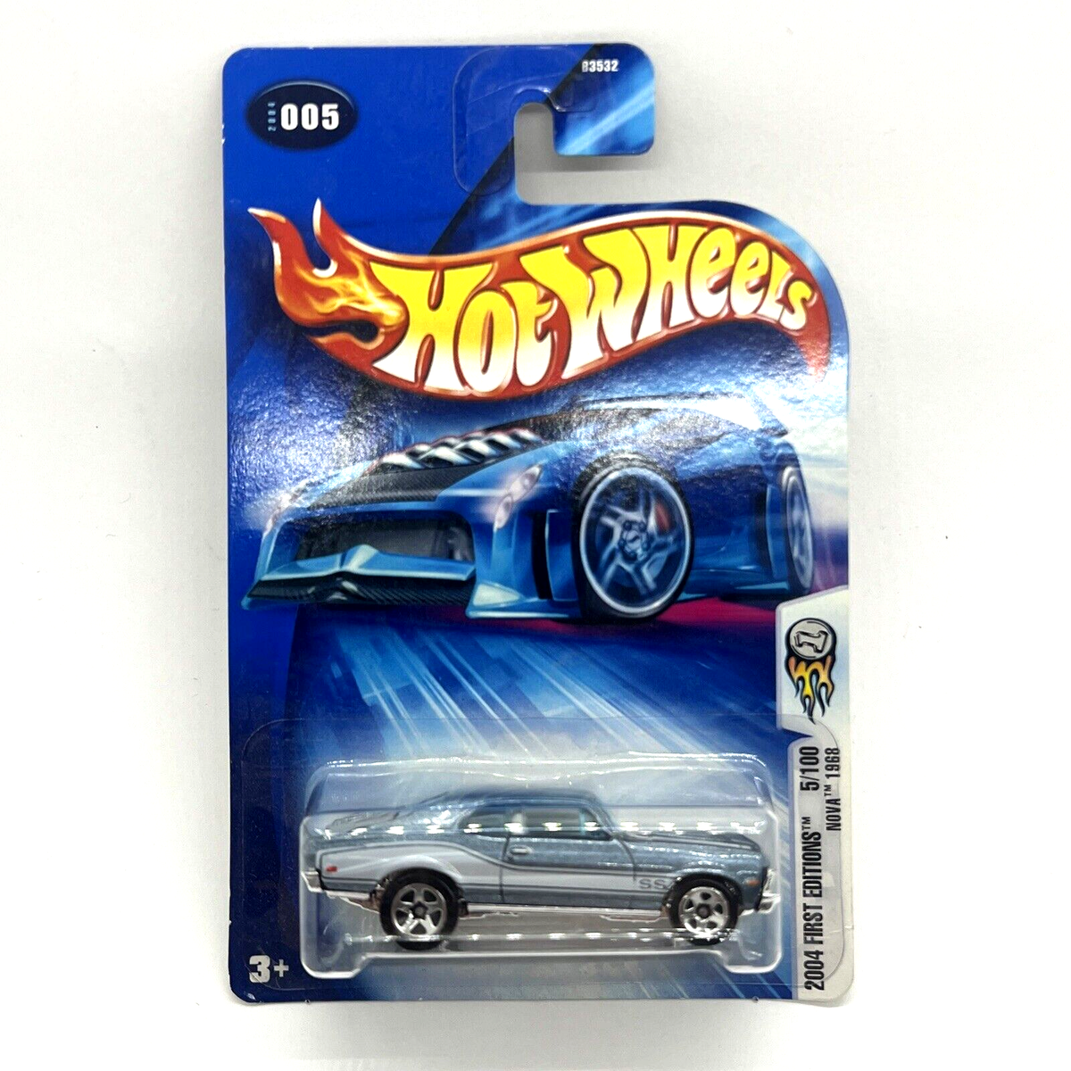 ホットウィール　2004ナショナルズ　チケットカー　'68 Nova 2000個 ホットウィール 2004ナショナルズ チケットカー '68 Nova 2000個