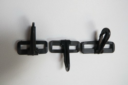 Men's Suspenders Heavy Duty Belt Loop Snaps, 2x3", Fits 1" Wide Straps - Picture 3 of 3