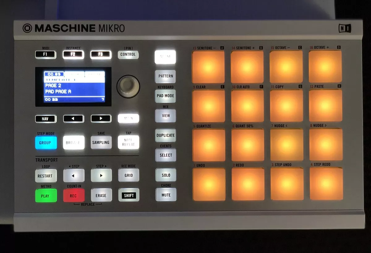 Native Instruments Maschine Mikro MK2 With Maschine 2.0