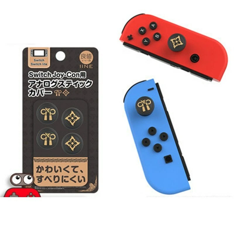 Thumb Stick Grip Cap Joy-con For Monster Hunter RISE Nintendo Switch NS Lite - Image 3 of 4