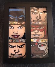 Justice League Character Collection Gift Set of 6 Pairs of Men's Socks Flash 360
