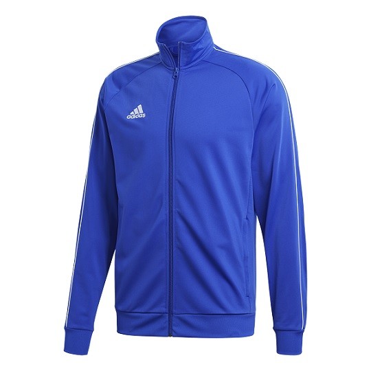 adidas Core 18 Polyester Jacket Red White M for sale online | eBay