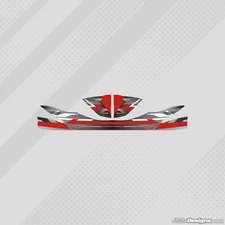 REDSPEED STYLE M5 NOSE CONE STICKER KIT - KARTING -  JakeDesigns