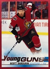 2019-20 Upper Deck Scott Sabourin YG RC #220 Ottawa Senators