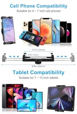 Woleyi Tesla Odel Y/3 Headrest Tablet Holder - [360° Etal Ballhead - View #12