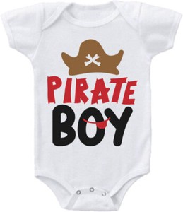 baby pirate romper