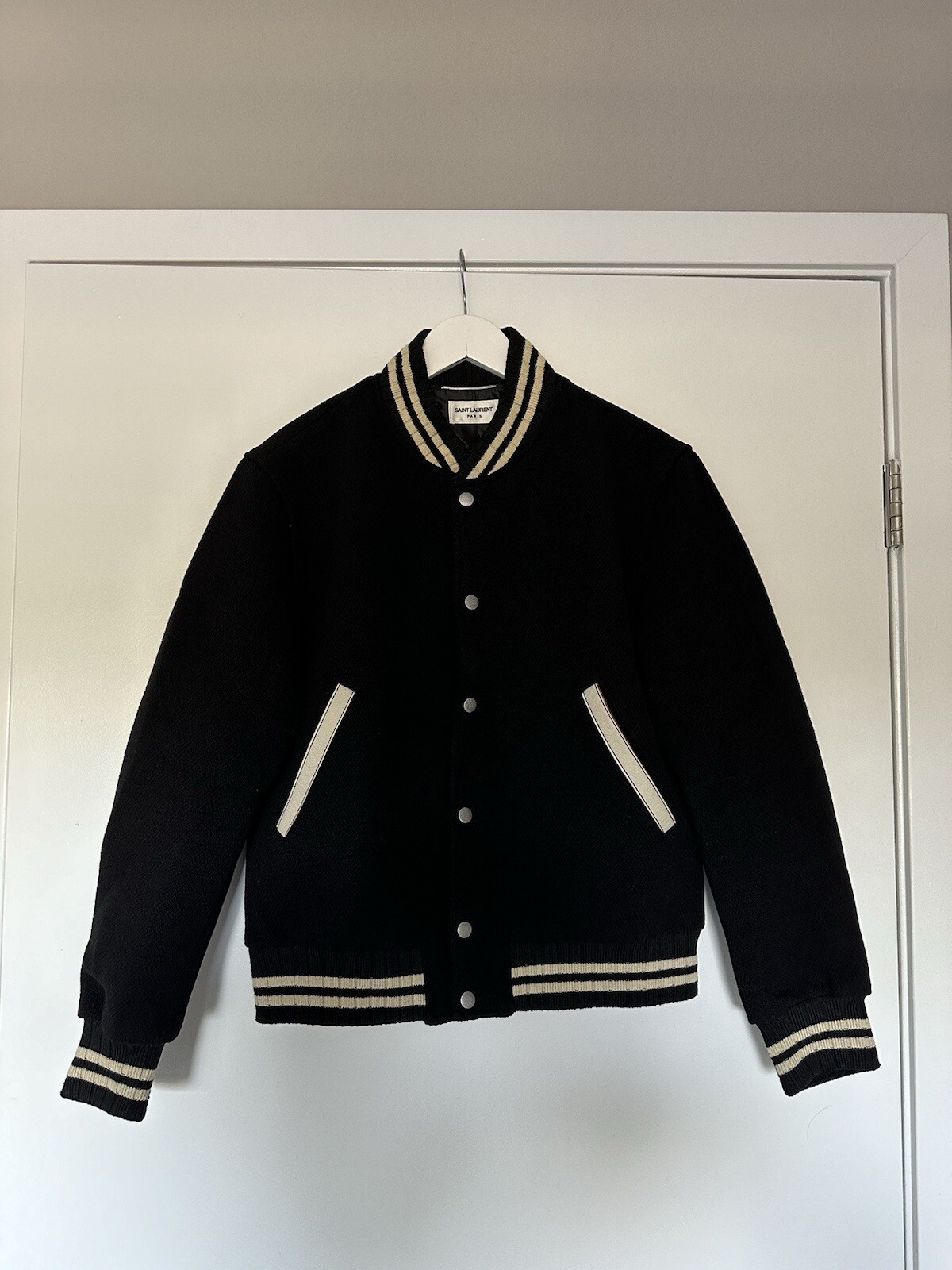 Giacca Teddy firmata Saint Laurent taglia (50)