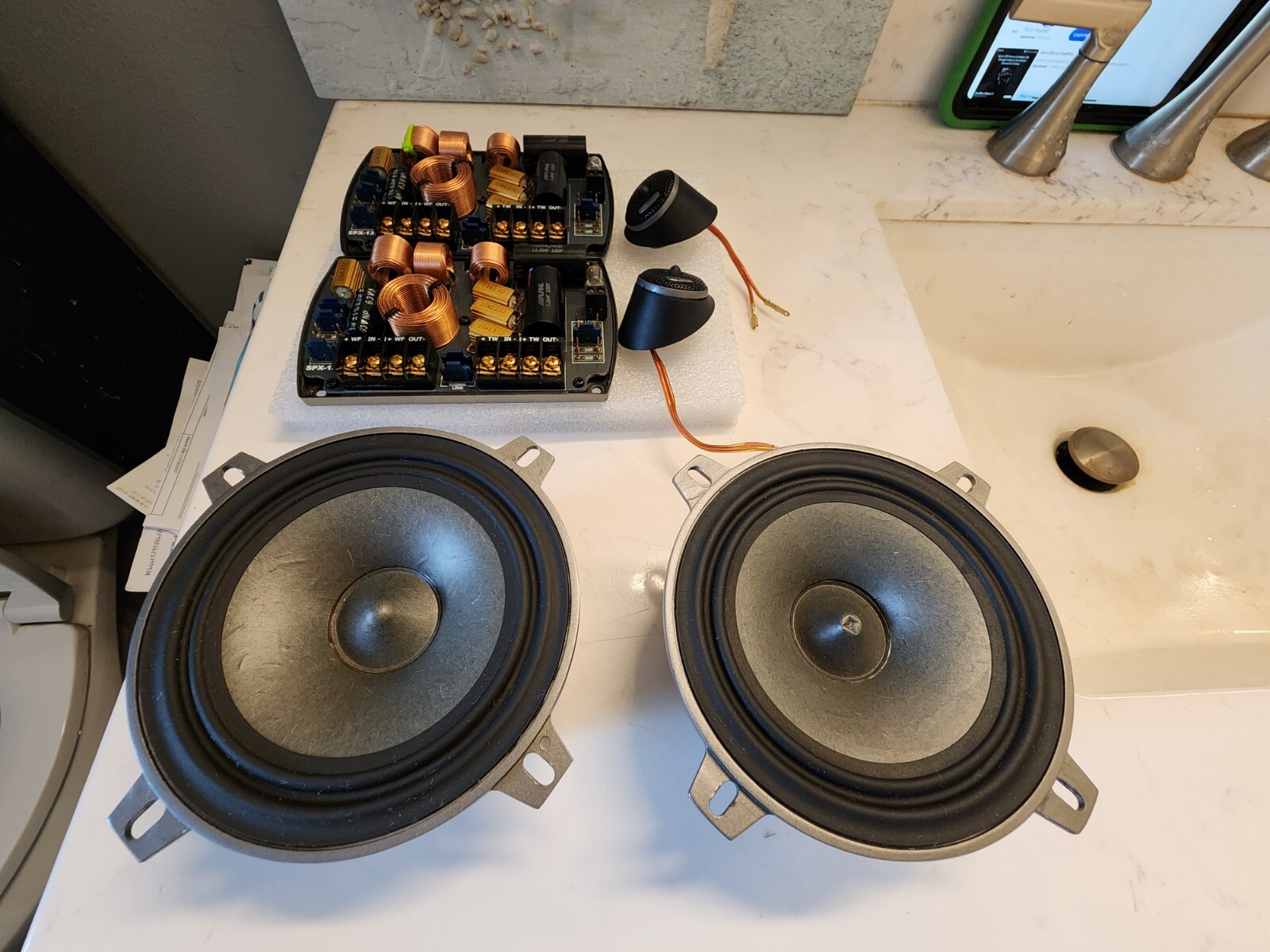 Alpine Type X spx-137r component speakers