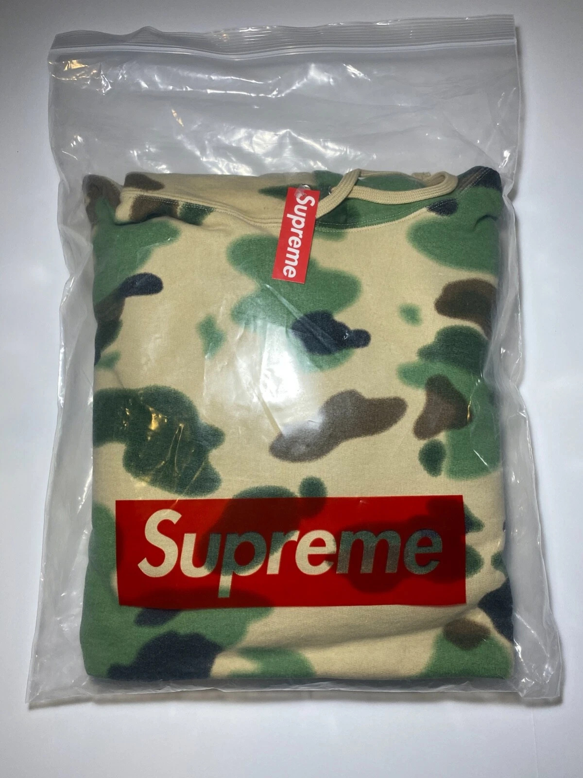 Sweat shirt à capuche camouflé peint Supreme SS20 (AUTHENTIQUE) GRAND   ÉPUISÉ !