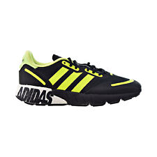 Size 10.5 - Adidas ZX 2K Boost Bold Logo Graphic - Acid Yellow for