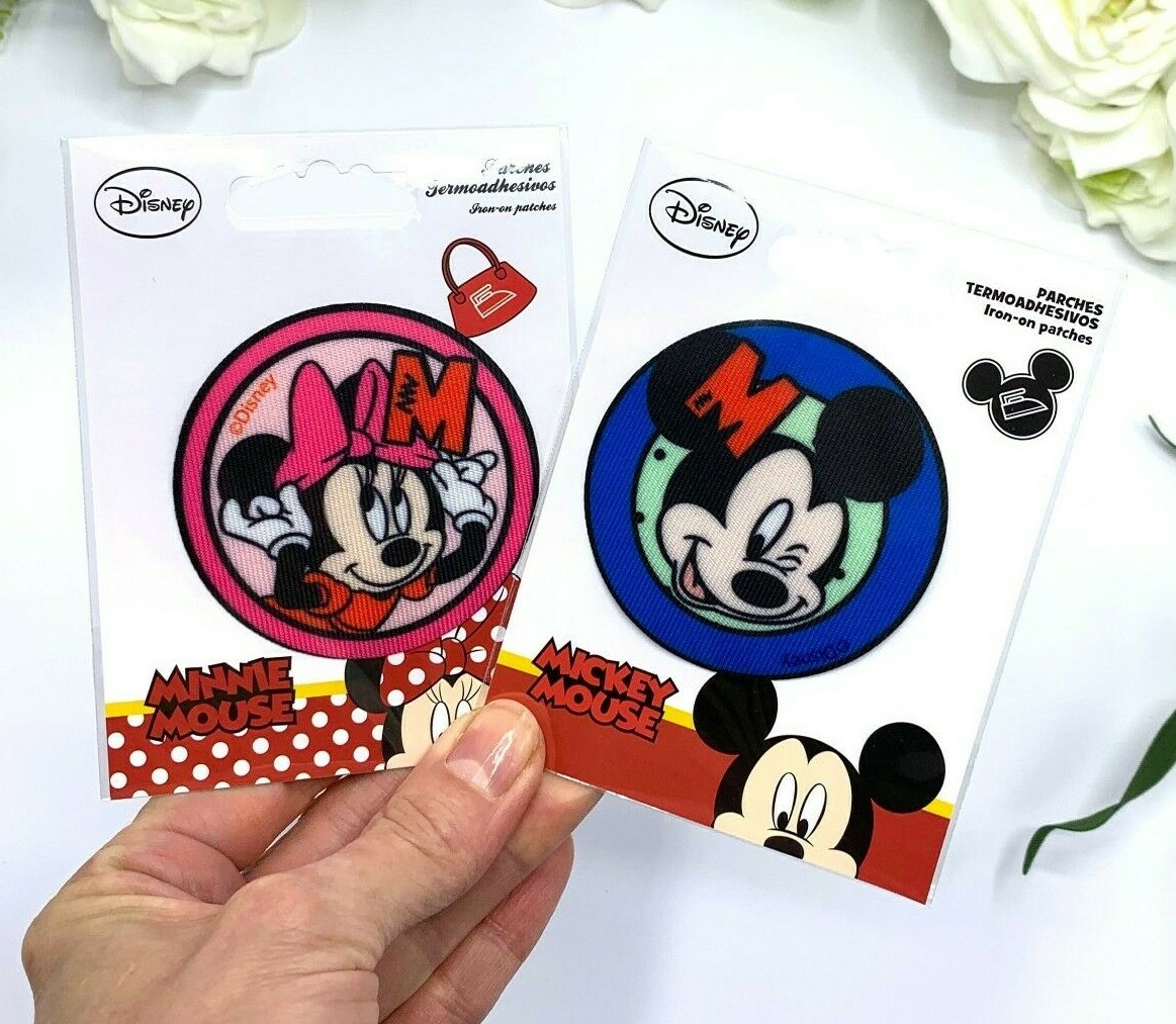Mickey Minnie Parche Termoadhesivo Mickey Mickey Mouse Minnie