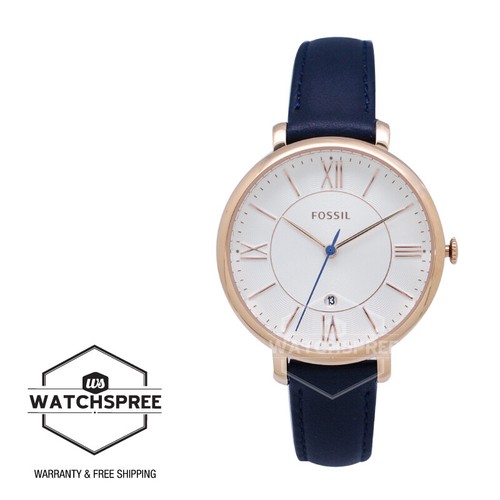Fossil Jacqueline Ladies' Leather Watch 