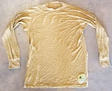 FROG Flame Resistant FR Base Layer Drawer shirt Size Large  Coyote Tan Sand good