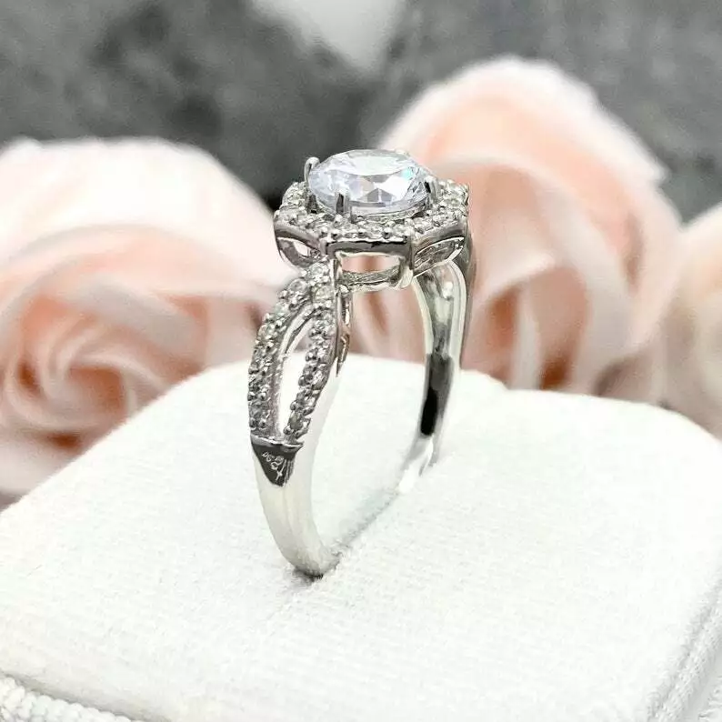 Octagon shaped engagement rings sale