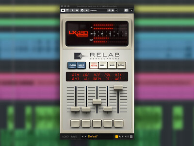 Relab LX480 Essential (SOFTWARE) Reverb Plugin License
