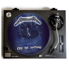 METALLICA Turntable Slipmat for Vinyl Records 12" DJ Slip Mat ride the lightning