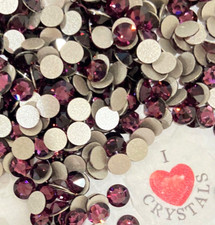 AMETHYST Purple 34ss 7mm IHC 2088 Austrian Flatback Crystal Rhinestones 12 pcs