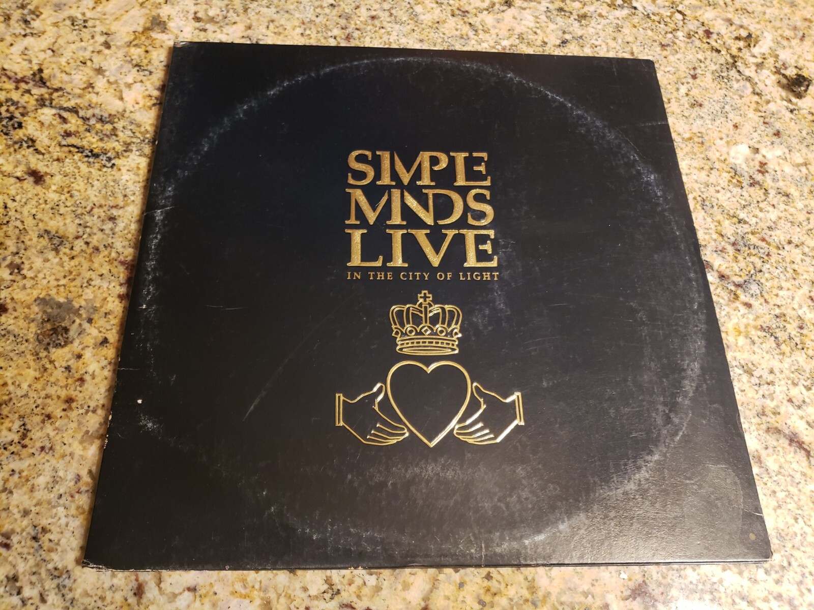 SIMPLE MINDS-Live In The City Of Light Gatefold SP-6850 - 2 records - Vinyl -