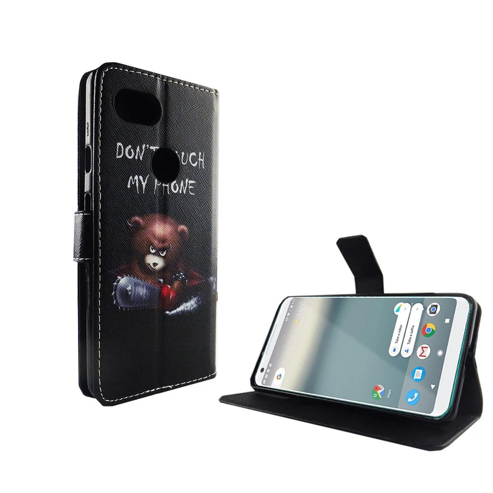 Custodia Cellulare Protettiva per Google Pixel 2 XL Cover Borsa Wallet Astuccio - Immagine 2 di 4