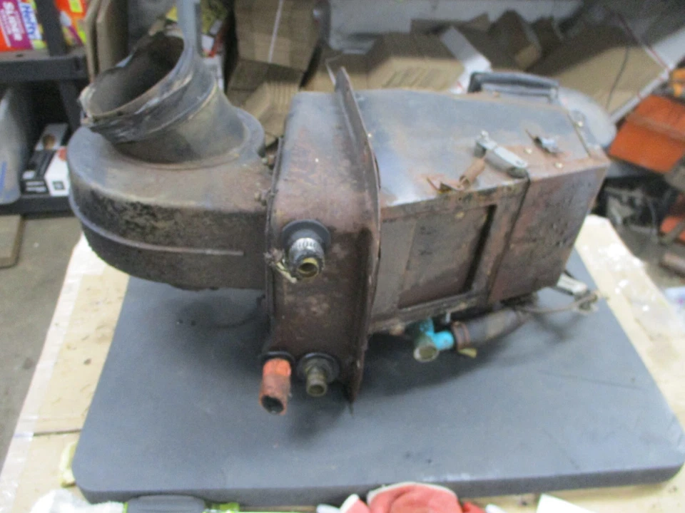 Cadillac serie 62 1949 original núcleo calentador soplador caja carcasa Foto 2 de 4