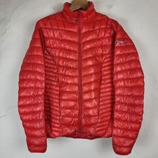 Berghaus Womens Uk10 Extrem Hydrodown 850 Insulated Jacket Red Outdoors Hiking