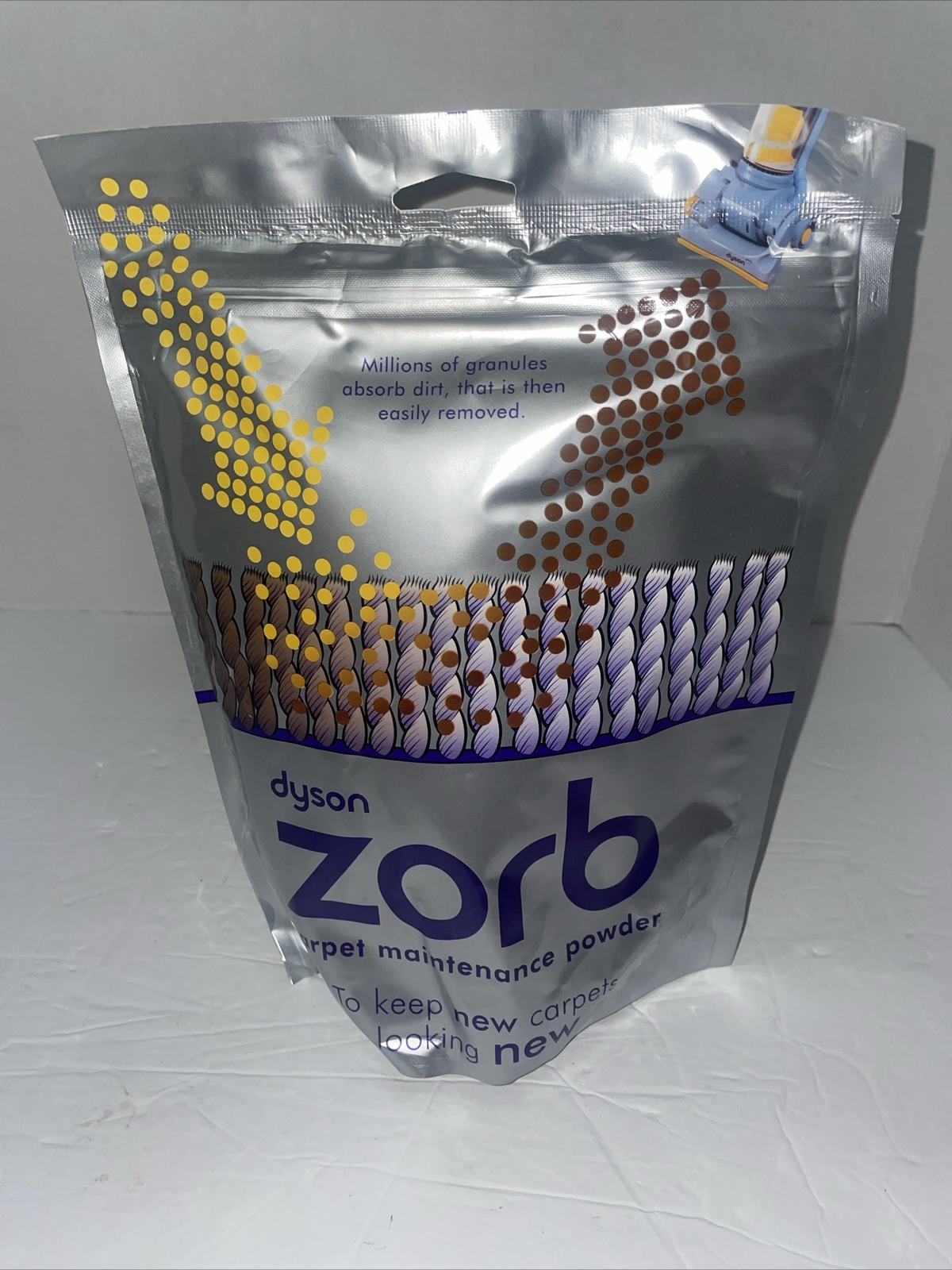 Dyson Zorb Carpet Maintenance Powder 26.5 oz 750g BRAND NEW SEALED