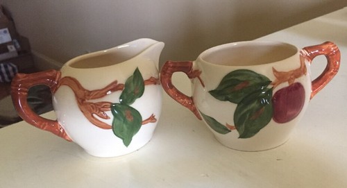 Franciscan Apple Creamer And Sugar - 第 1/12 張圖片