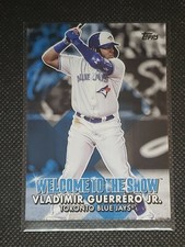 2022 Topps Series 1 Baseball VLADIMIR GUERRERO JR #WTTS-24 WELCOME TO THE SHOW