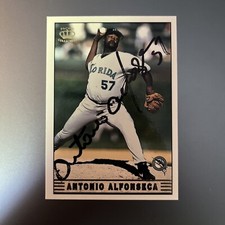 ANTONIO ALFONSECA T1992 PACIFIC AUTOGRAPHED SIGNED AUTO BASEBALL CARD